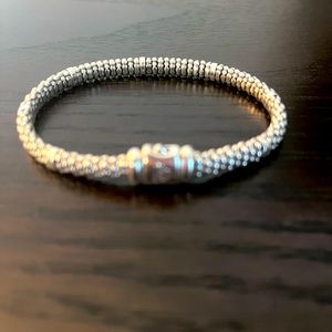 LAGOS caviar rope bracelet - medium